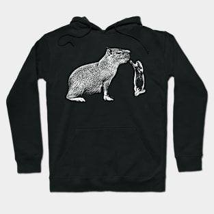 Capybara Rodent Rat Mouse Hoodie